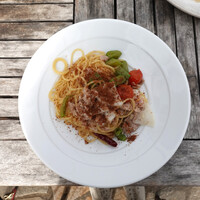 レストラン ラ・マーレ - 大山鶏のアーリオ・オーリオ