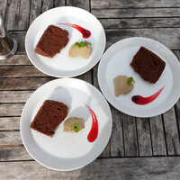 レストラン ラ・マーレ - ランチのデザート・タイム