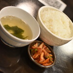 李宮 - カルビランチ（１，３９０円）２０２１年１０月