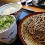 吉野家 - 朝蕎麦とろろ飯（¥400位）