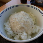 吉野家 - 朝蕎麦とろろ飯（¥400位）