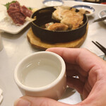 Yataiya Hakata Gekijou - 熱燗を頼むもお猪口が1個しかないとか言われる。飲む客がいないのかと。