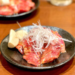 焼肉・冷麺 三千里 - 特選厚切ハラミ(1,400円)