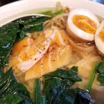 塩そば専門店 桑ばら - アラスカの番人 超人サモーン