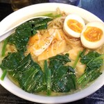 塩そば専門店 桑ばら - アラスカの番人 超人サモーン