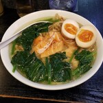 塩そば専門店 桑ばら - アラスカの番人 超人サモーン