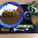 Bonya Yashin pork cutlet curry set meal