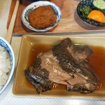 とちぎや - カレイの煮つけ定食