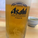 みふみ屋肉店 - 生ビール(中)