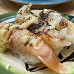 寿司おのざき - マヨ炙り三貫盛