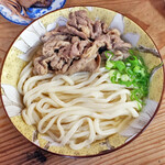 手打ちうどん ぶれーど・う - 肉うどん