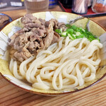 手打ちうどん ぶれーど・う - 肉うどん