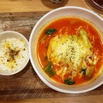 太陽のトマト麺 with チーズ - 