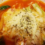 太陽のトマト麺 with チーズ - 