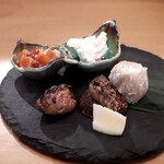 原始焼 日本酒 雨のち晴レルヤ。 - 