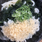 はなまるうどん - わかめうどん(中)アップ