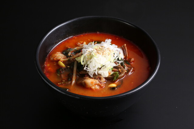 自家製ユッケジャンスープ