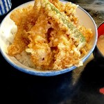 天せ - 天丼（ご飯大盛り）