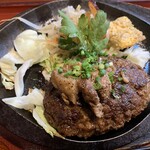 Wagyu steak daichi - 休日ランチ 和牛ハンバーグランチ 200g
