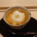 すし宮川  - 白甘鯛蕪蒸し　