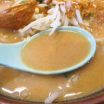 麺場 田所商店 - スープ
