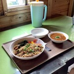 スプーンソング - チキンコランブとチキンビリヤニセット