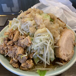 かじろうramen7 - ラーメン小　29日は肉の日、豚肉フレーク