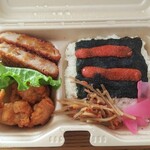 ディオ - 満腹明太子のり弁当 (税抜)276円 ※開封後 (2021.10.29)