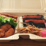 ディオ - 満腹明太子のり弁当 (税抜)276円 ※開封後(角度を変えて) (2021.10.29)