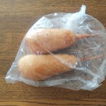 ディオ - ホットドッグ (税抜)47円×２本 (2021.10.29)