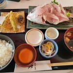 海鮮・寿司 舞 - 小鯛の姿造りランチ。