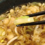 ふじ - ネギは切り株