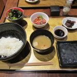 だるま きわ味 銀座店 - ご飯セット