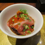 だるま きわ味 銀座店 - 雲丹、イクラ、鮪の醤油漬け