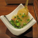 だるま きわ味 - 粟麩の出汁仕立て