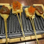 だるま きわ味 - 玉蜀黍とオニオンソテー、豚ヒレとデミグラスソース