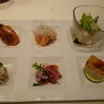 2012.12 前菜６種盛り