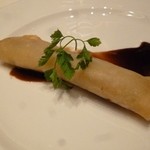 四川飯店 - 2012.12 上海蟹の春巻き