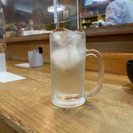 和食処すし鳴門 - 芋焼酎(水割り)