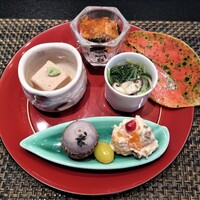京橋 婆娑羅 - 八寸（先付）
