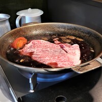 京橋 婆娑羅 - 和牛肉　投入