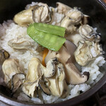 釜めし　ふる里 - 牡蠣釜飯　大盛り