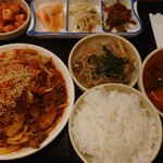 韓国家庭料理 扶餘 - プヨ定食