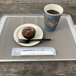SOHOLM CAFE - フォンダンショコラマフィン＆アメリカン750円（友）