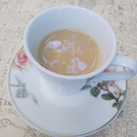 レストラン シェ・リュイ - ランチ トリュフのスープ 濃いめのスープです。美味しいです。