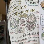 さいとう食堂 - 【店内貼り紙】オードブルメニュー