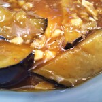 丸吉飯店 - 麻婆茄子(2021年10月27日撮影)