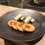 鮨 天使 - クリームチーズ。子供がパクパクと完食してしまいました。私のあてなのに・・・