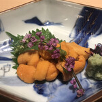 鮨 天使 - あての雲丹