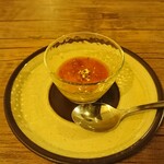 町家フレンチ プランセス メゾン - カボチャのフラン トリュフソース